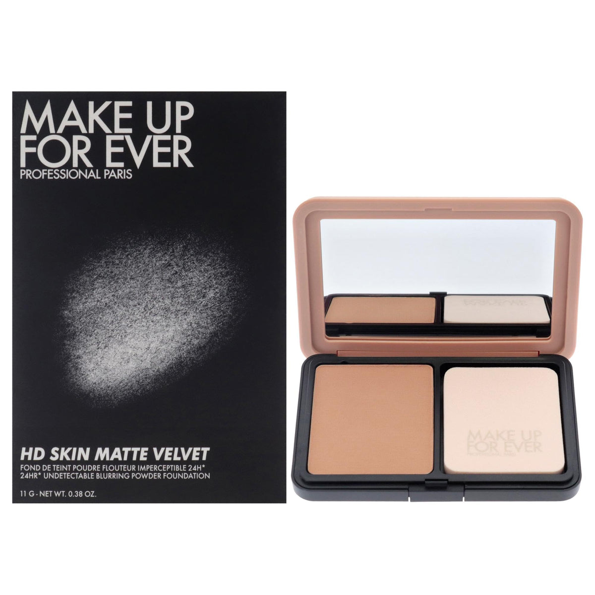 Make Up For Ever Hd Skin Matte Powder Foundation - 0.38 Oz, Cranberry, For Women