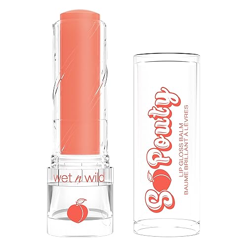 Wet N Wild Perfect Pout Tinted Lip Balm - Peach, Hyaluronic Acid, Vegan, Moisturizing, 1 Count