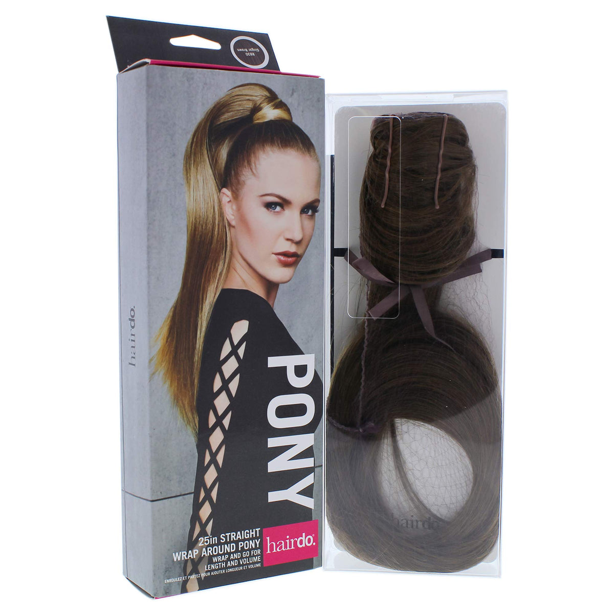 Hairdo Straight Wrap Around Pony  R830 Ginger Brown