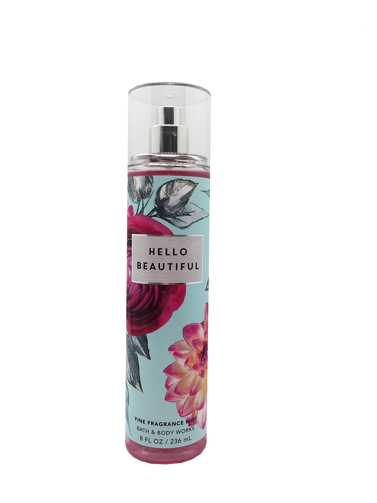 Bath & Body Works Fine Fragrance Mist - Hello Beautiful, 8 Fl Oz, Long-Lasting Scent