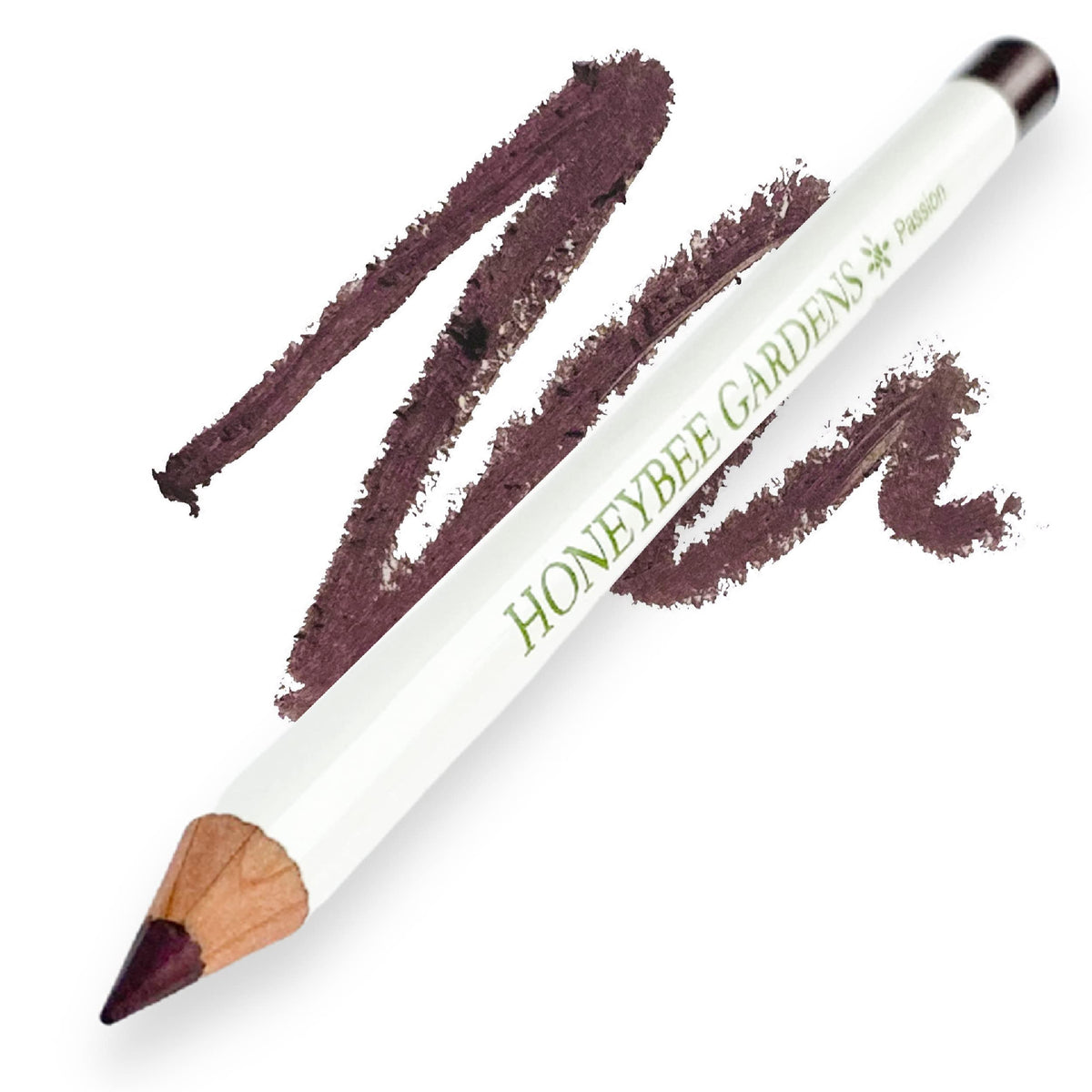 Honeybee Gardens Effortless Eye Liner Pencil - Passion, Vegan, Long-Wearing, Rich Pigmentation