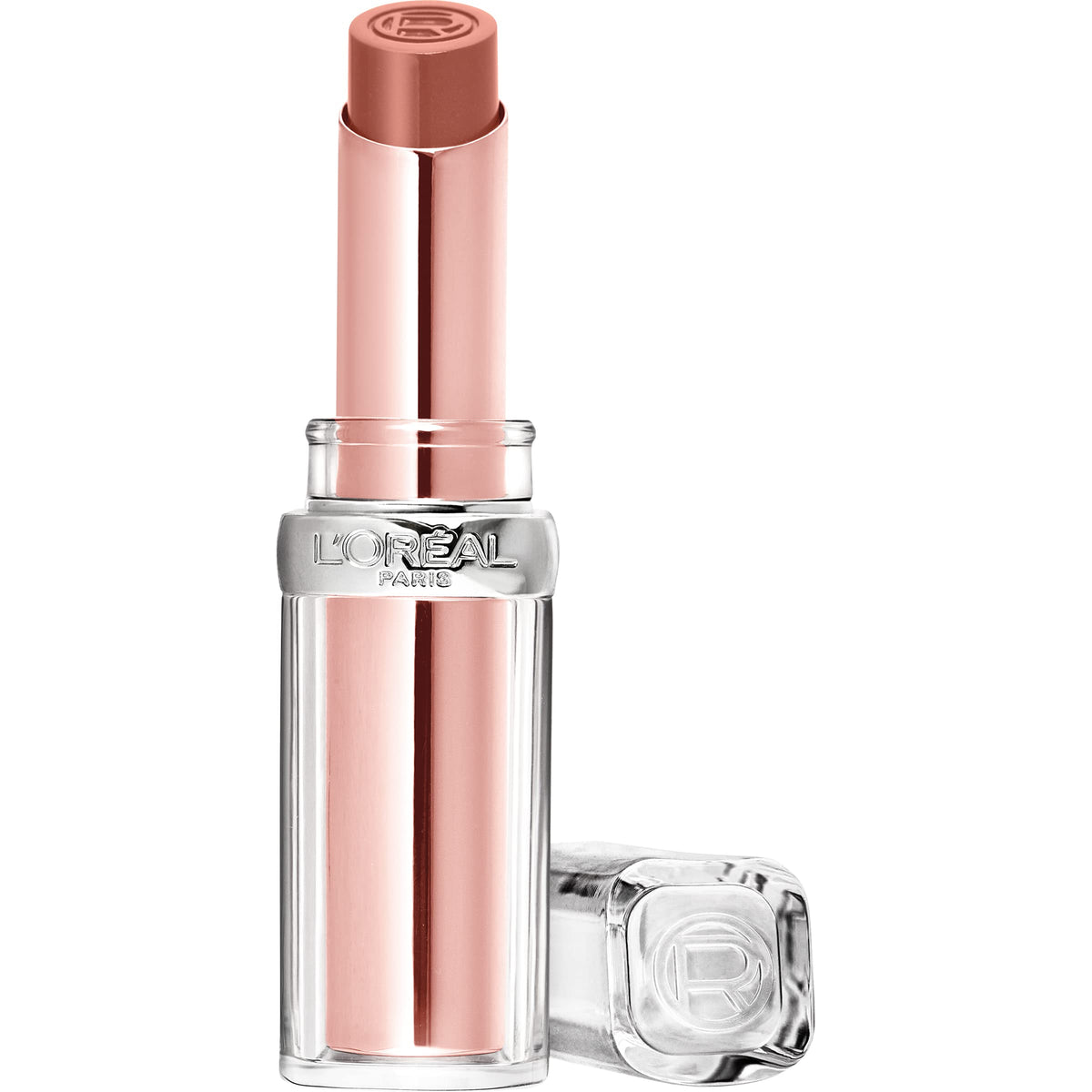 L'Oreal Paris Glow Paradise Hydrating Lip Balm, Luminous Coral, 0.1 Oz, Pomegranate Extract