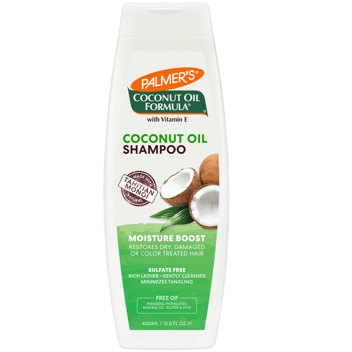 Palmer'S Coconut Oil Moisture Boost Conditioning Shampoo, 13.5 Fl. Oz., Hydrating Formula