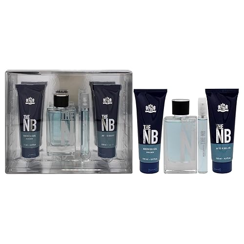 Prestige Gift Set By New Brand For Men - 4 Pc: Edt Spray, Shower Gel, After Shave, Edt Spray