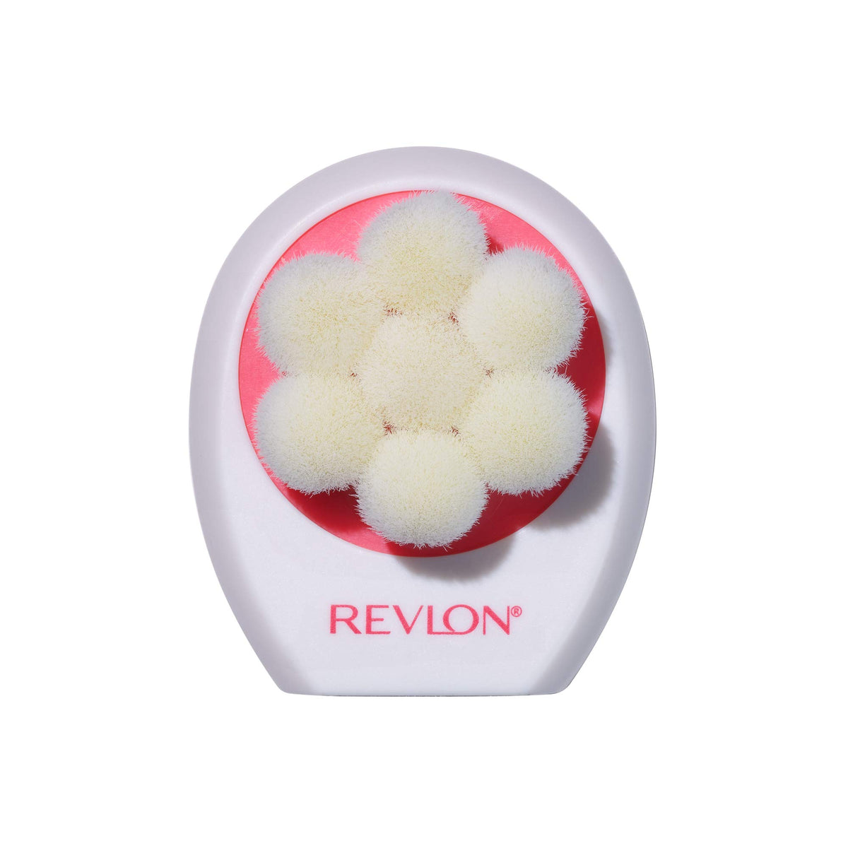 Revlon Double Sided Facial Cleansing Brush - Silicone, White, Gentle Skin Care Tool