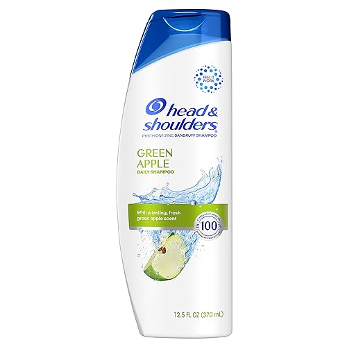 Head & Shoulders Green Apple Dandruff Shampoo, 12.5 Oz, Paraben Free, Daily Use