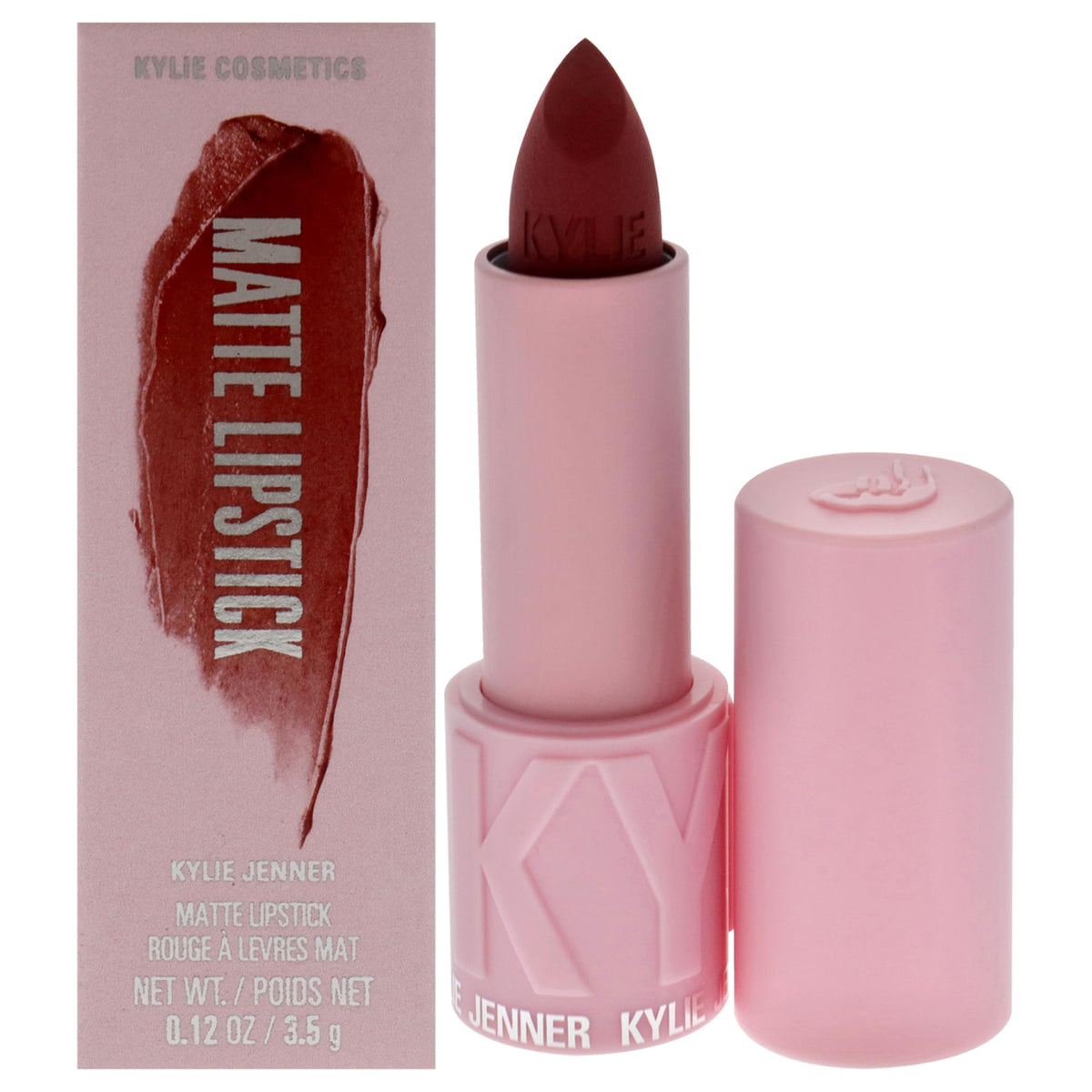 Kylie Cosmetics Matte Lipstick - 328 Here For It, Cranberry, 0.12 Oz For Women