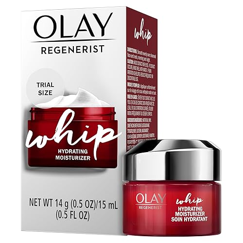 Olay Regenerist Whip Face Moisturizer, Trial Size 0.5 Oz - Lightweight Hydration