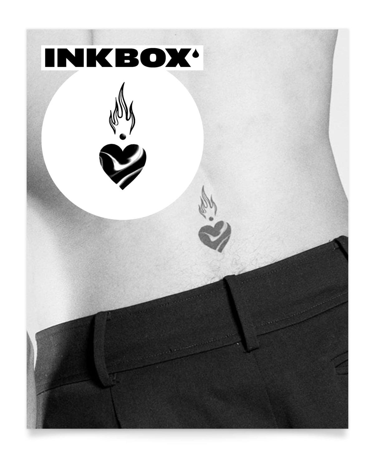 Inkbox Semi-Permanent Temporary Tattoo, Water-Resistant, Philolaus, 3X3 In, Lasts 1-