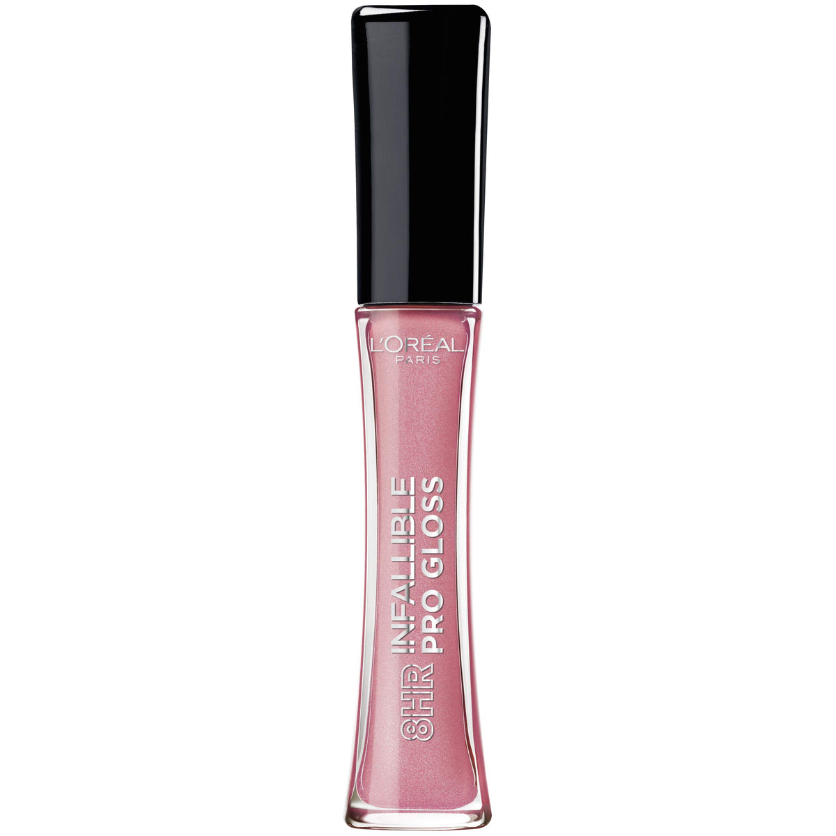 L'Oreal Paris Infallible 8 Hour Hydrating Lip Gloss, Pink Opal, 0.21 Fl Oz