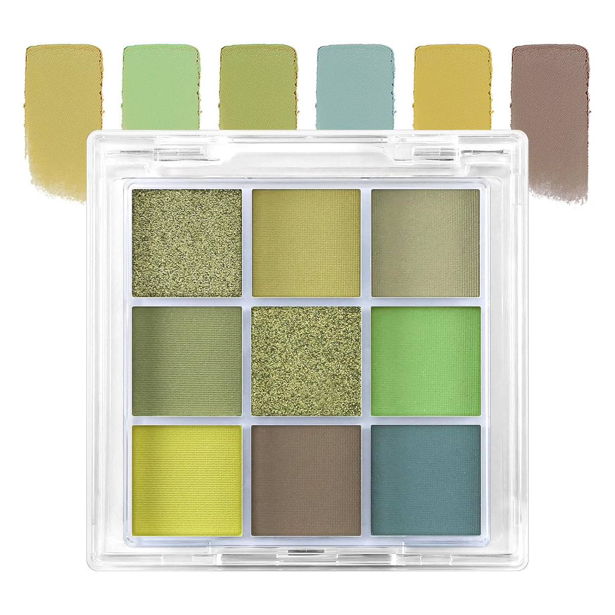 Linghaolh 9 Colors Matte Eyeshadow Palette - Waterproof, Highly Pigmented, Long Lasting