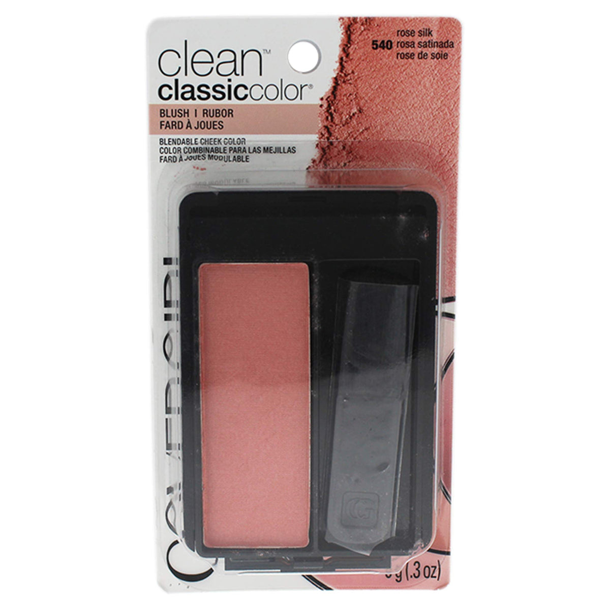 Covergirl Classic Color Blush, Rose Silk (540), 0.3 Oz - Soft Pink Cheek Color