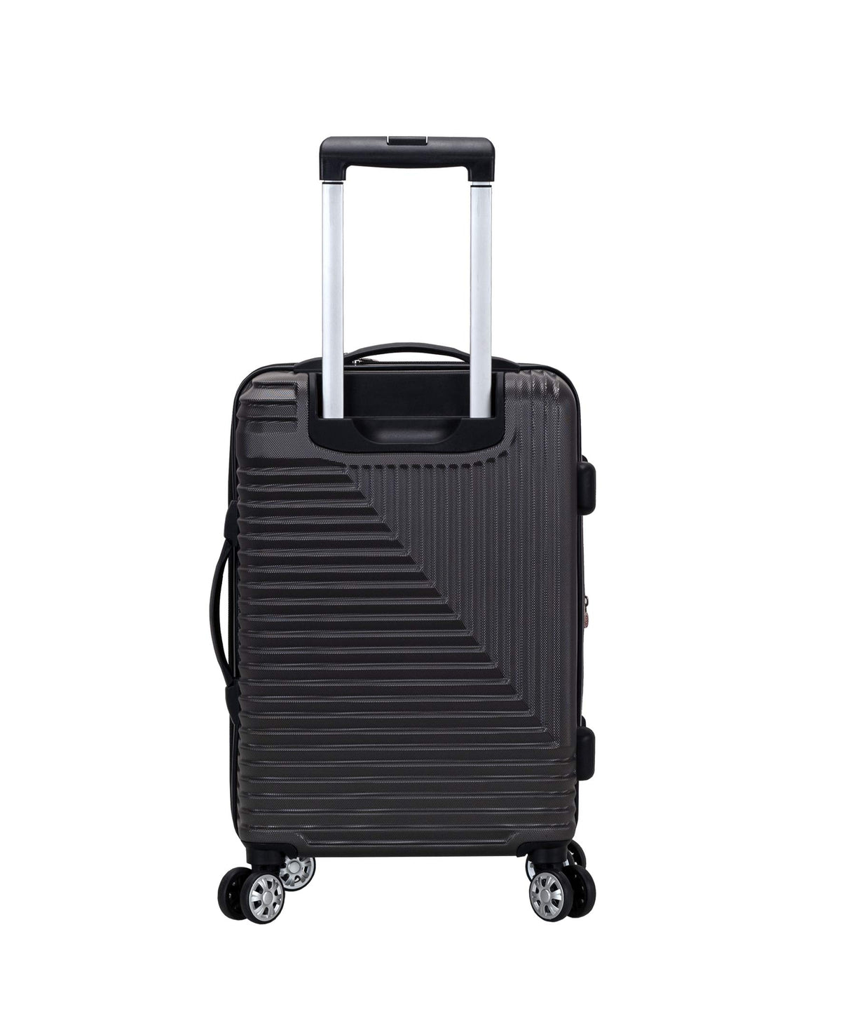 Rockland 20-Inch Grey Hardside Spinner Luggage - Durable ABS Carry-On Travel Bag