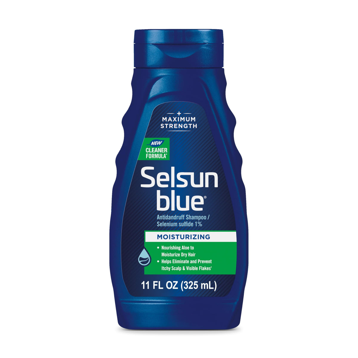 Selsun Blue Maximum Strength Antidandruff Shampoo, 11 Fl. Oz. - Selenium Sulfide Treatment