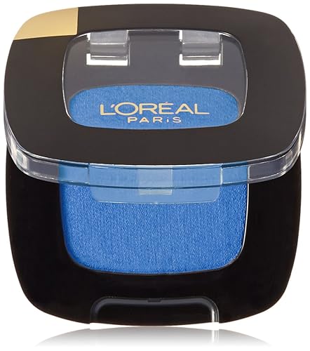 L'Oréal Paris Colour Riche Monos Eyeshadow, Grand Bleu, 0.12 Oz - Blue Makeup Essential