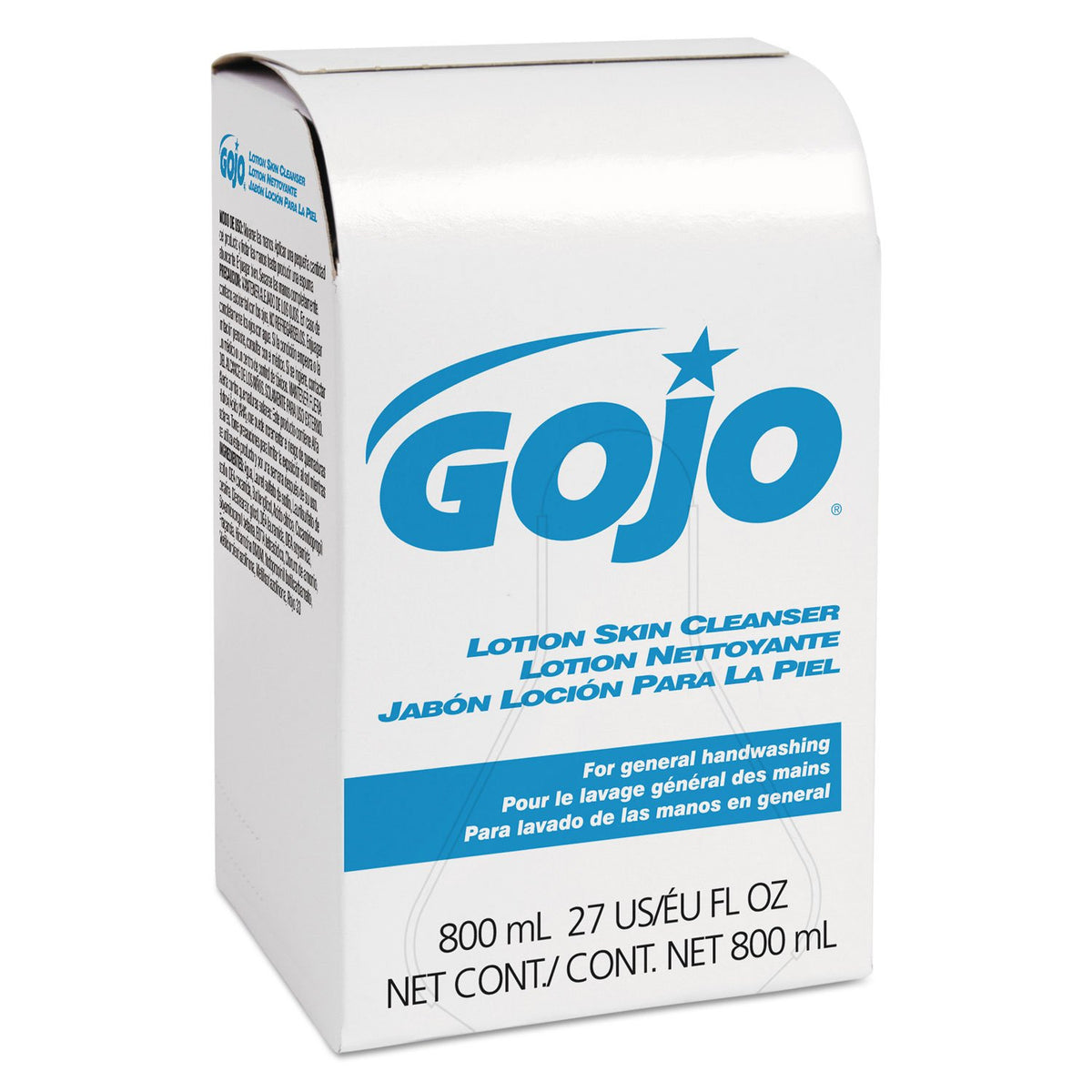 Gojo Lotion Soap Skin Cleanser, 800 Ml Refill, Pink, Pack Of 12 For Dispenser - 9112