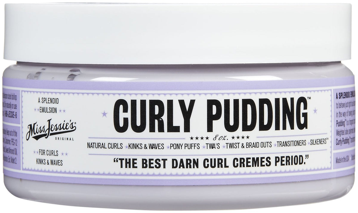 Miss Jessie'S Curly Pudding - 8Oz Lavender, Moisturizing Hair Cream For Curls