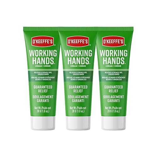 O'Keeffe'S Working Hands Hand Cream - 1 Oz Tube, Pack Of 3 For Extremely Dry, Cracked Hands