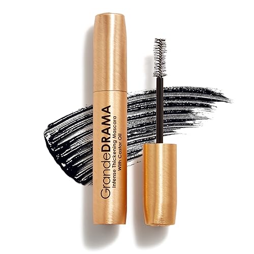 Grande Cosmetics Grandedrama Volumizing Mascara With Castor Oil - Black, 0.3 Fl Oz