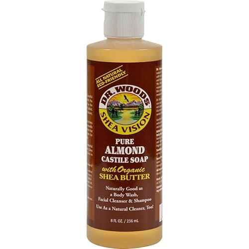 Dr. Woods Almond Pure Castile Soap With Organic Shea Butter - 8 Fl Oz