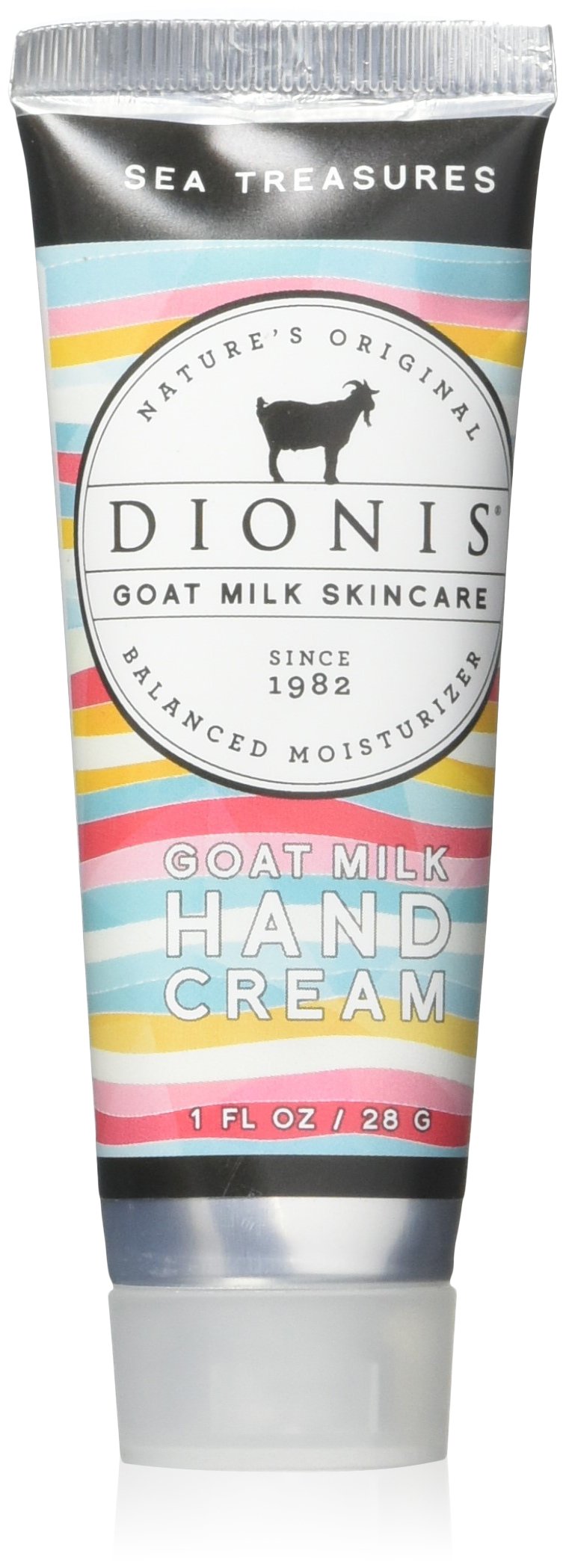 Dionis Goat Milk Sea Treasures Hand Cream, 1 Ounce, Nourishing Moisturizer