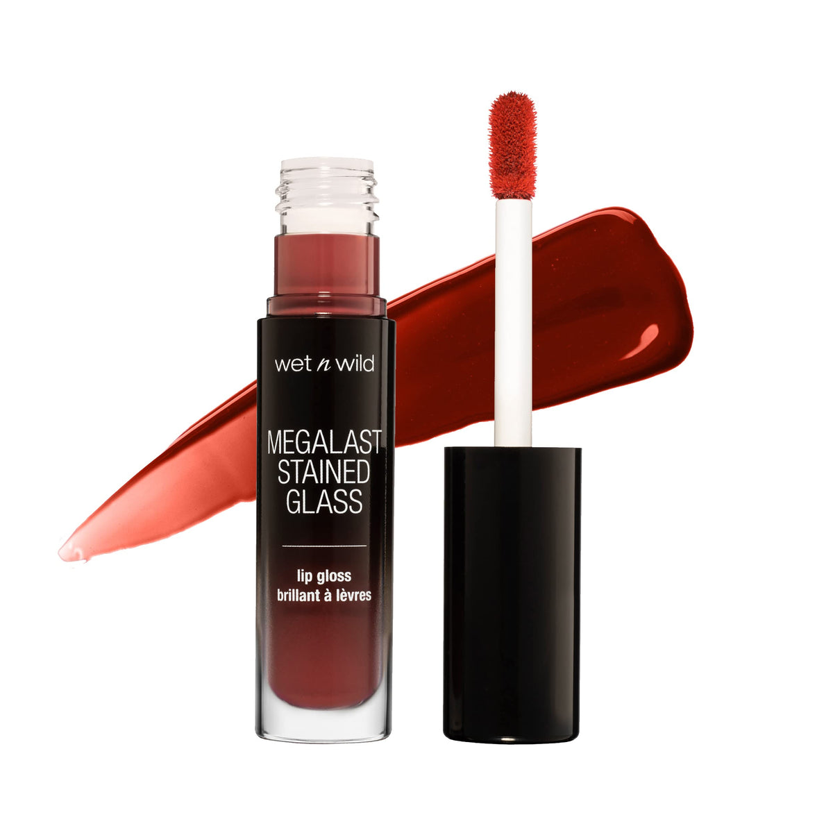 Wet N Wild Mega Last Stained Glass Lip Gloss - Handle With Care, 0.08 Ounce