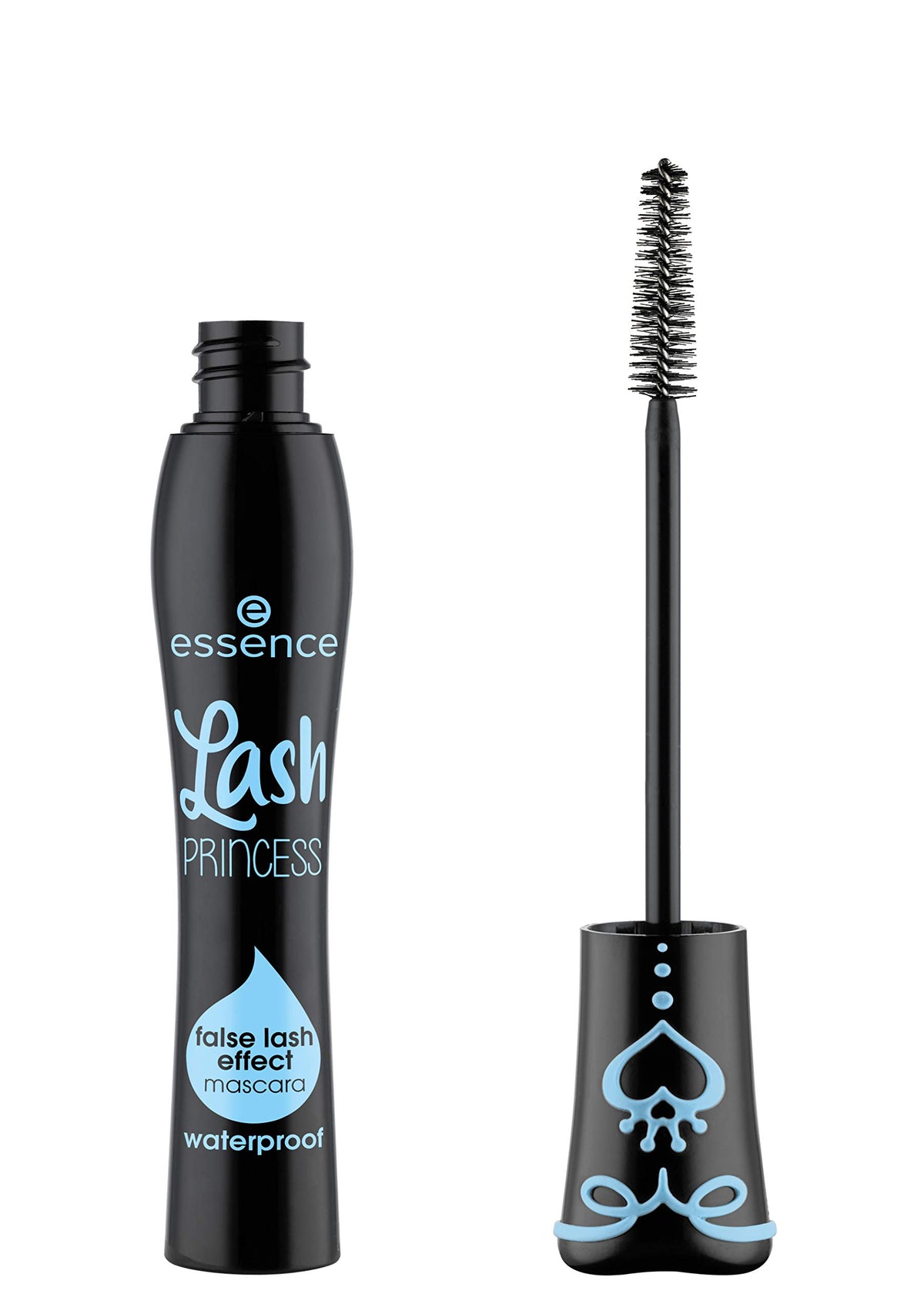 Essence Lash Princess Waterproof Mascara - Vegan, Cruelty Free, Length & Volume, Black, 0.4 Fl Oz