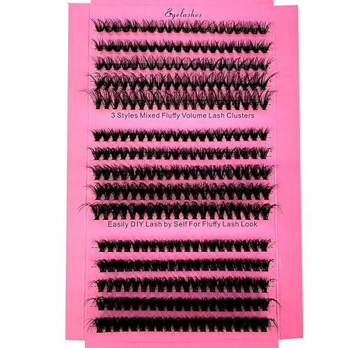 HBZGTLAD Mink Eyelashes 30D/40D/50D/60D/80D - 280 Bundles