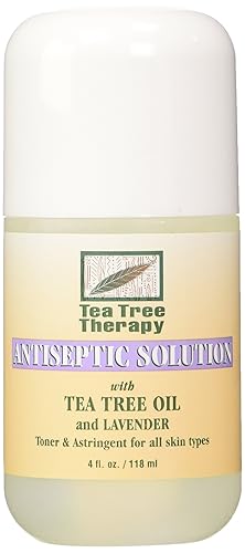 Tea Tree Therapy Antiseptic Solution With Tea Tree Oil & Lavender, 4 Fl Oz