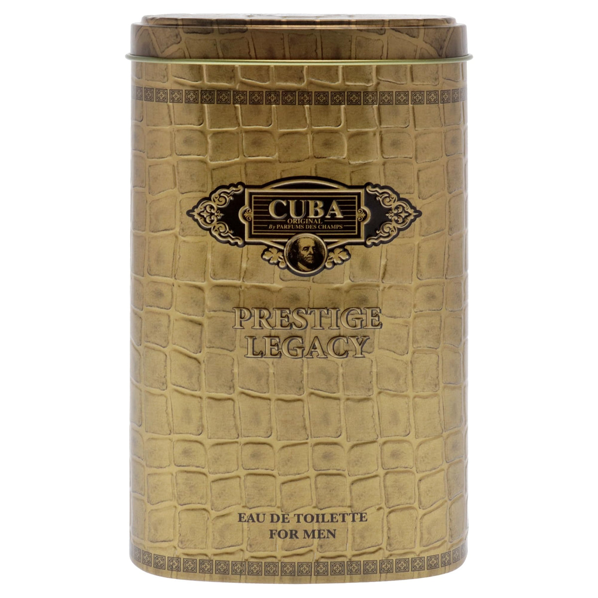 Cuba Prestige Legacy Eau De Toilette Spray For Men, 3 Ounce, Brown