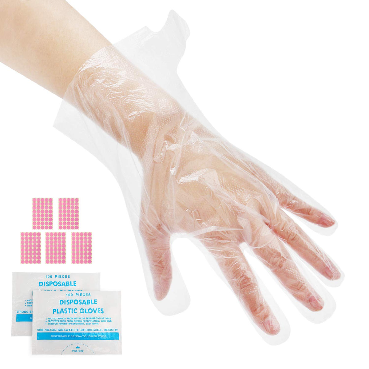 Segbeauty 200Pcs Paraffin Wax Gloves For Hand Therapy - Thermal Mitten Bags For Spa Treatment