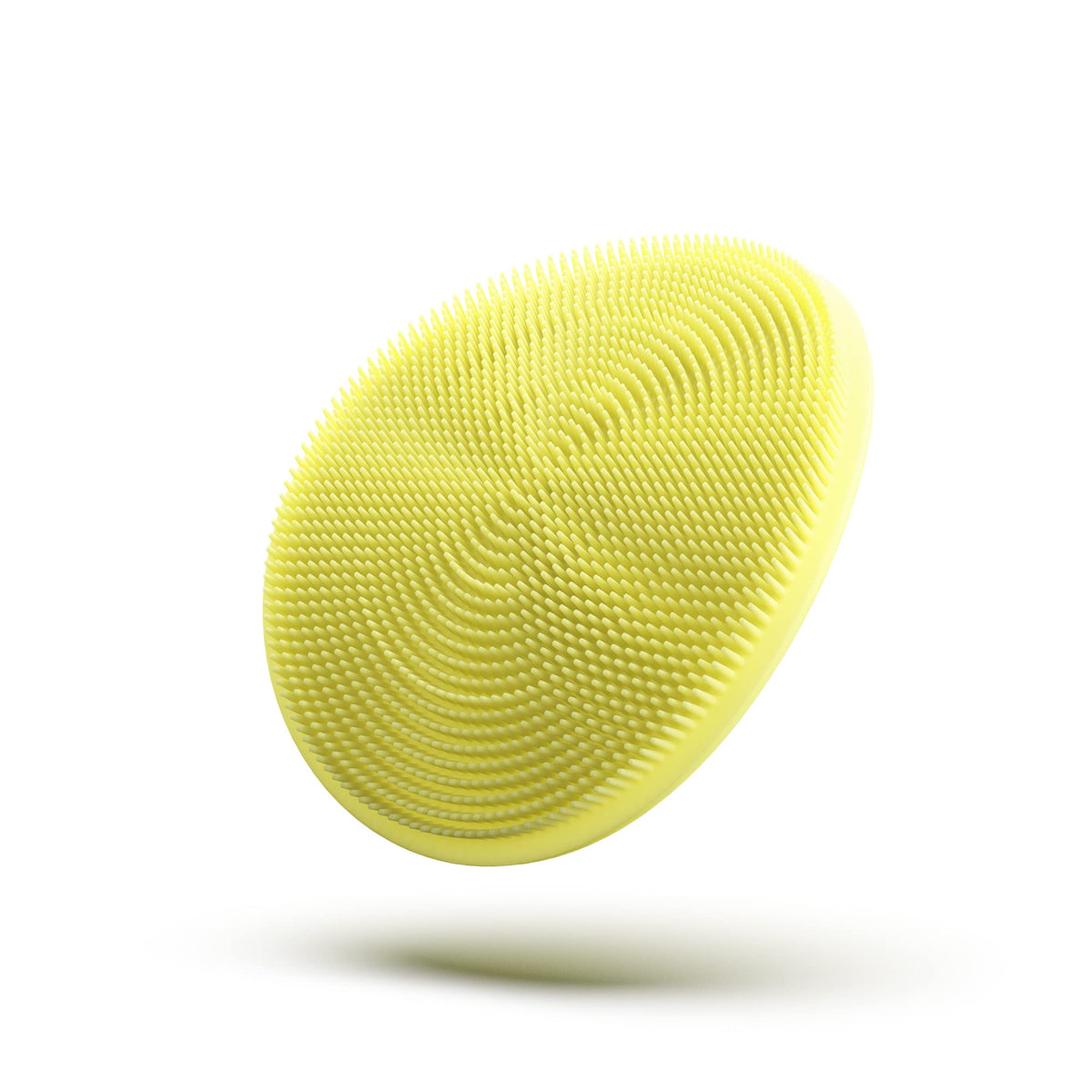 Boie Usa Loop Body Scrubber - Exfoliating Silicone-Like Shower Brush, Hypoallergenic, Yellow