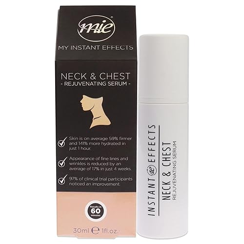 My Instant Effects Neck And Chest Serum - Hydrating, Brightening, Skin Renewal - 1 Oz