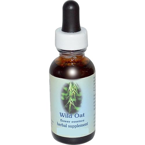 Flower Essence Services Wild Oat Essence 0.3 Fl Oz - Natural Herbal Remedy