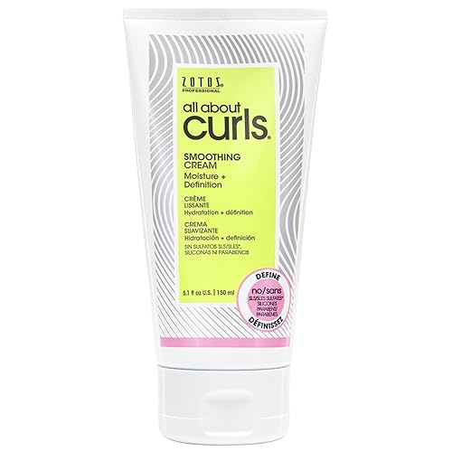 All About Curls Smoothing Cream - Define, Moisturize, De-Frizz For Curly Hair - 5.1 Fl Oz