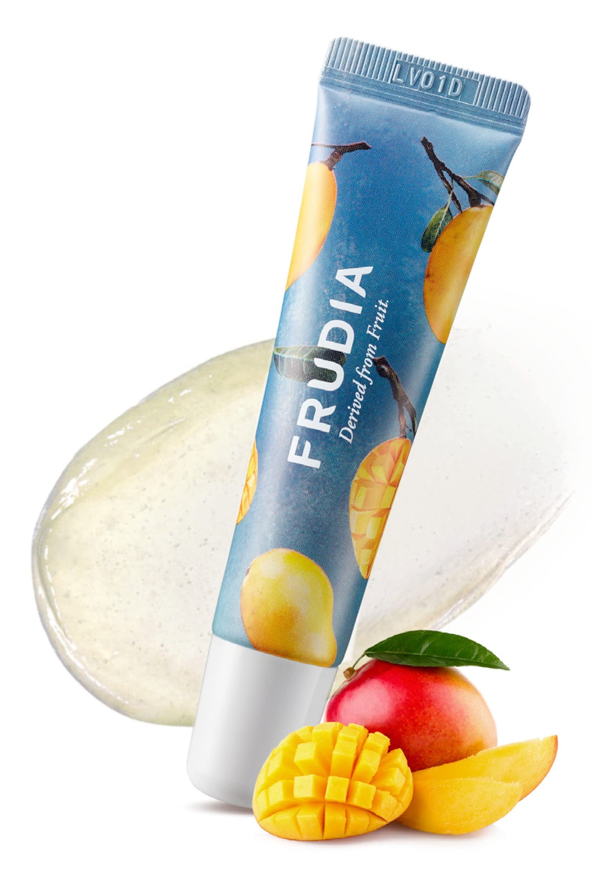 Frudia Mango Honey Lip Mask - Tinted Moisturizing Lip Balm For Very Dry Lips (0.33Oz)