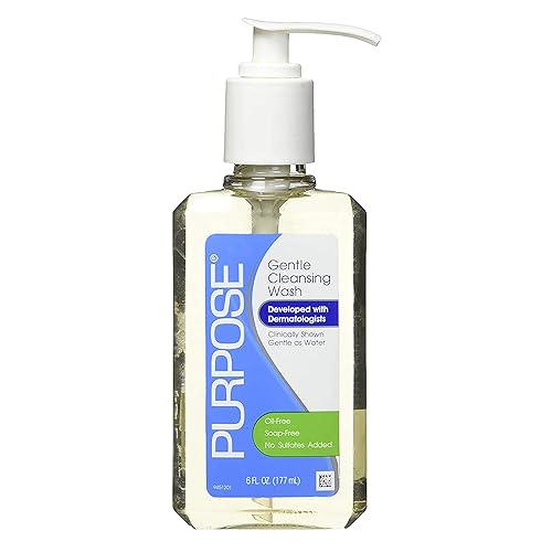 Purpose Gentle Cleansing Wash - 12 Fl Oz, Hydrating Facial Cleanser For Sensitive Skin