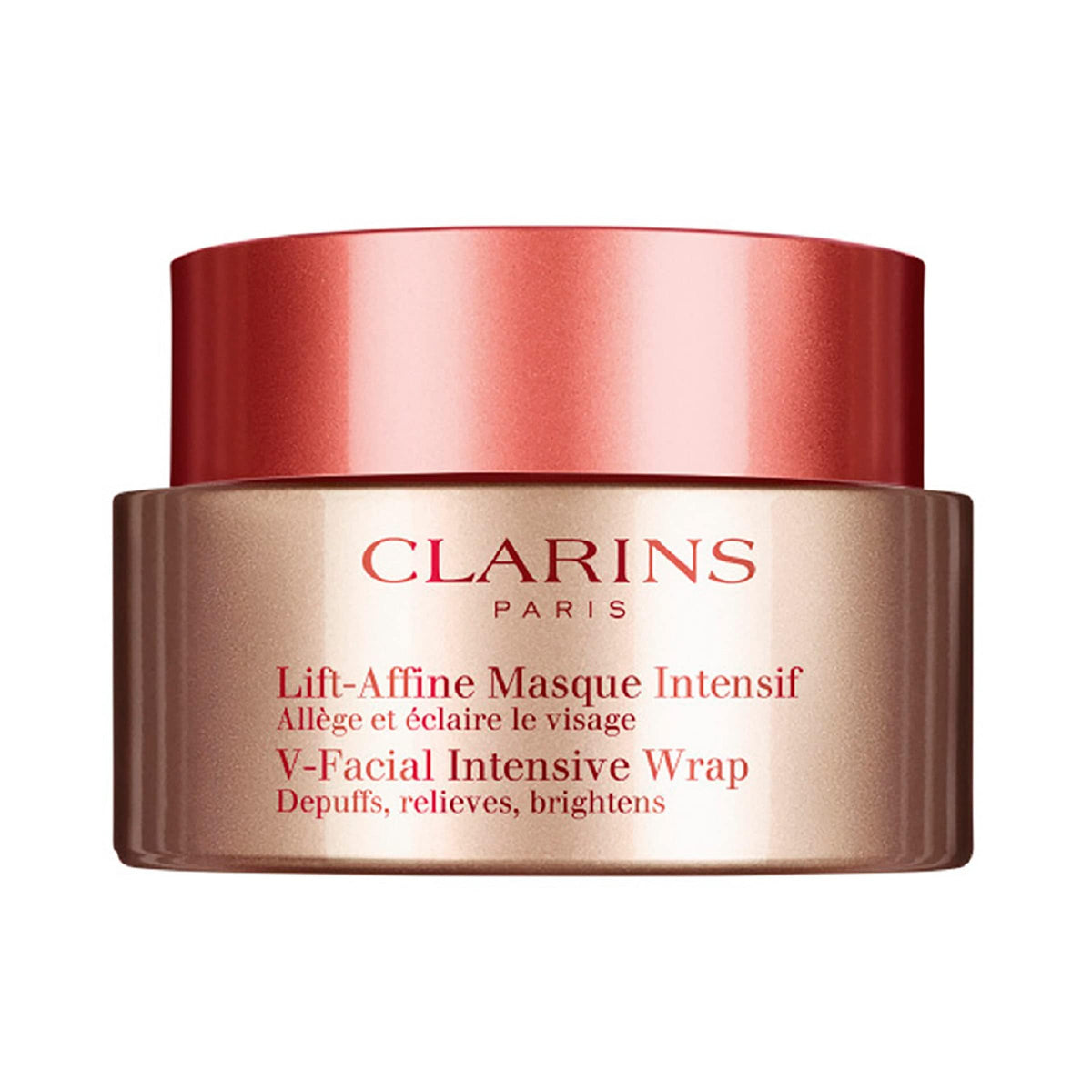 Clarins V-Facial Intensive Wrap Mask - Reduces Puffiness & Promotes Even Skin Tone, 2.5 Oz