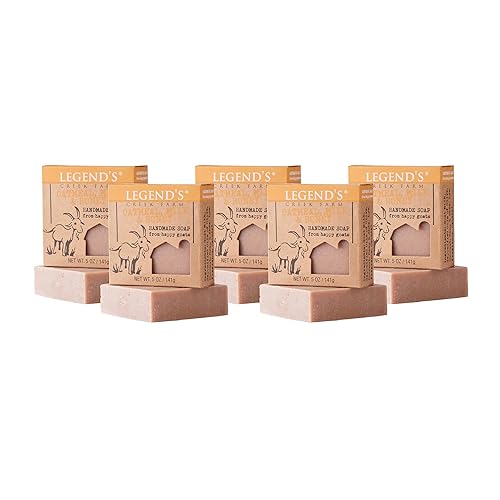 Legend'S Creek Goat Milk Soap - Oatmeal, Milk & Honey, 5 Oz, Moisturizing Soap For Sensitive Skin