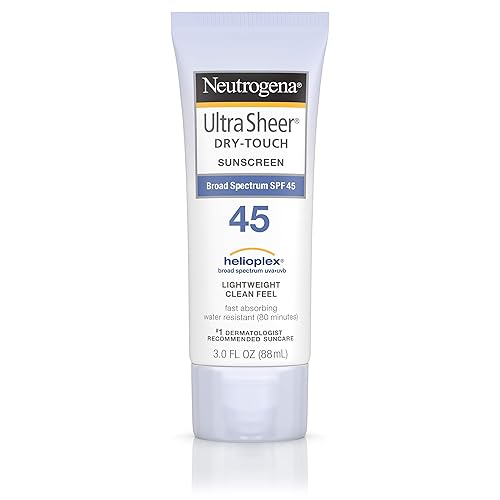 Neutrogena Ultra Sheer Dry-Touch Sunscreen Lotion Spf 45, Water Resistant, 3 Fl. Oz