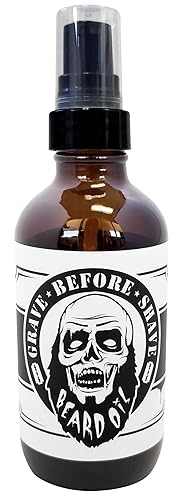 Grave Before Shave Beard Oil Og Blend - 4 Oz - Nourishing & Moisturizing Beard Care