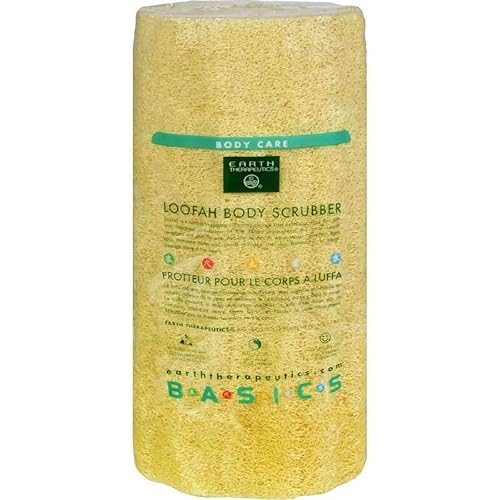 Earth Therapeutics 7&quot;  Loofa Sponge - Natural Exfoliating Bath Accessory