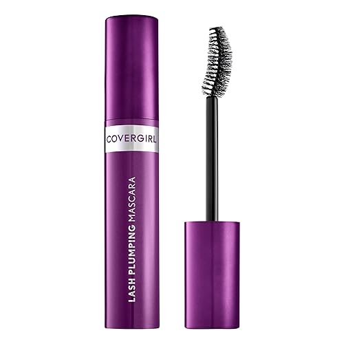 Covergirl Simply Ageless Lash Plumping Mascara, Dark Brown, 0.4 Fl Oz, Volumizing Formula