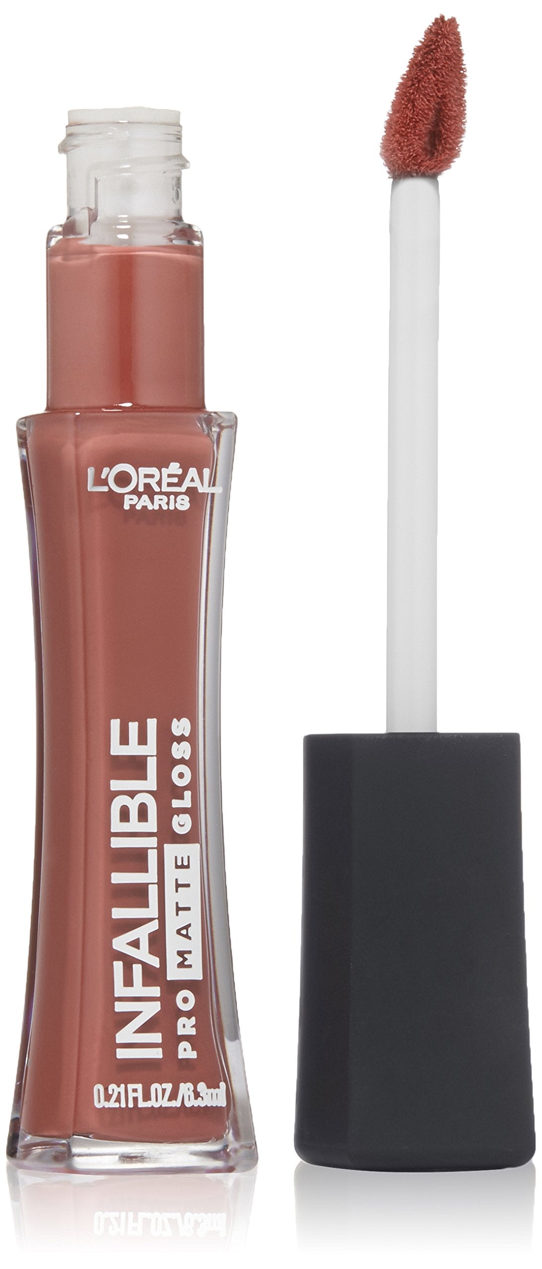 L'Oréal Paris Infallible Lip Pro Matte Gloss - Bare Attraction, 0.21 Fl Oz