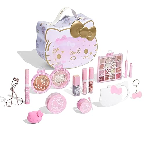 Wet N Wild Hello Kitty Pr Box - 13 Piece Vegan Makeup Set With Unique Looks & Keepsake Box