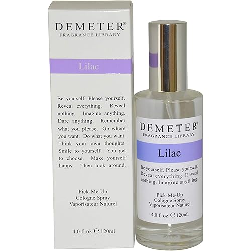 DEMETER Lilac Cologne Spray - 4 Ounce Floral Fragrance for Women, Long-lasting Scent, Perfect for Everyday Use