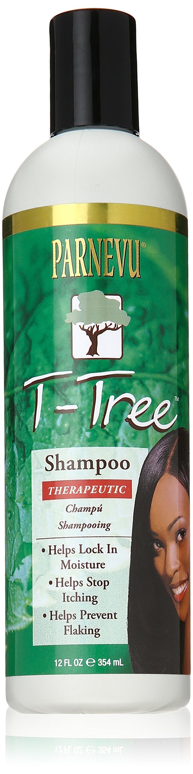 Parnevu T-Tree Therapeutic Shampoo, 12 Fl Oz - Soothing & Nourishing Hair Care