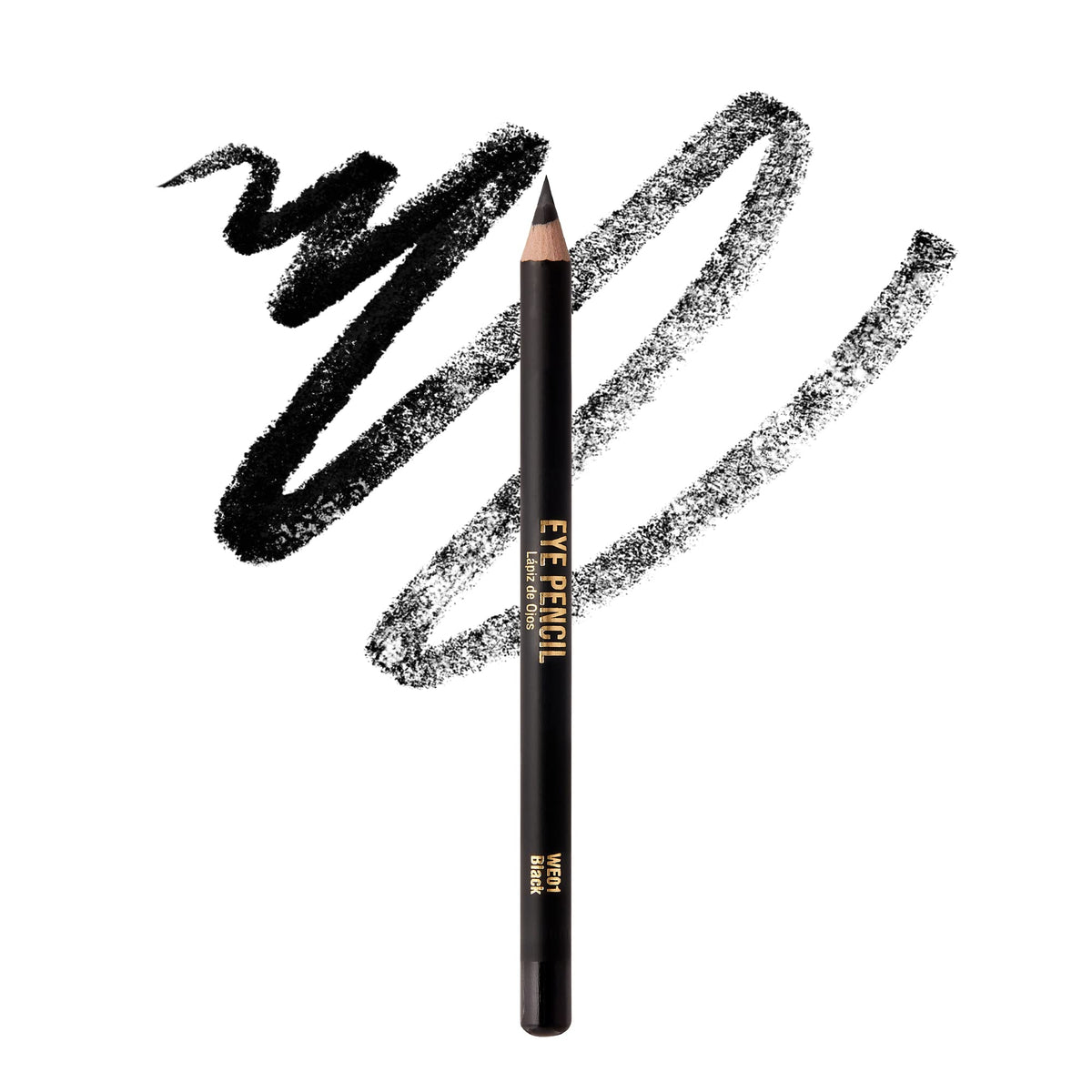 Kiss New York Slim Eye Pencil - Creamy Soft Black Eyeliner, Long-Lasting & Water-Resistant