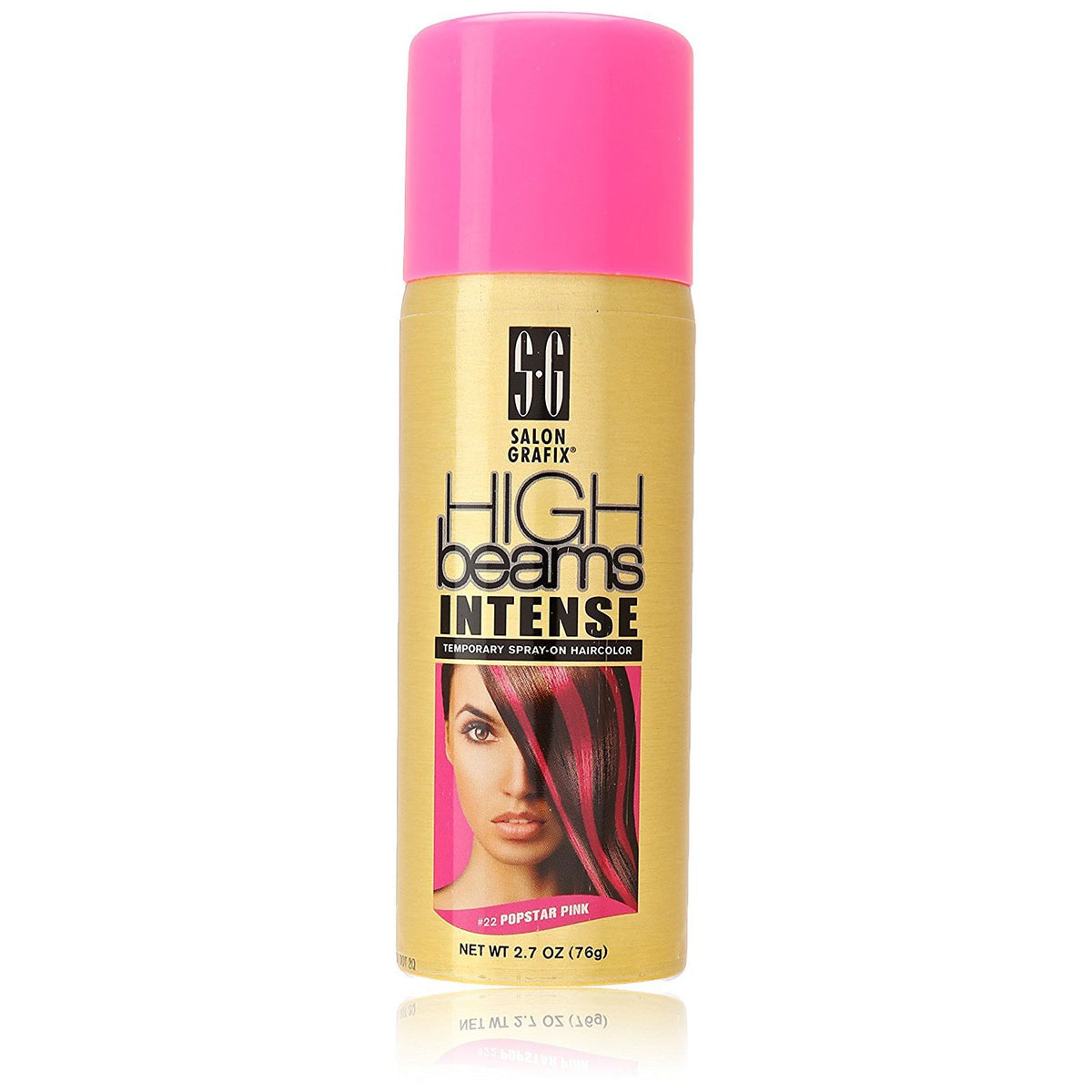 High Ridge beams Intense Temporary Spray on Hair Color  Popstar Pink 22  27 Ounce