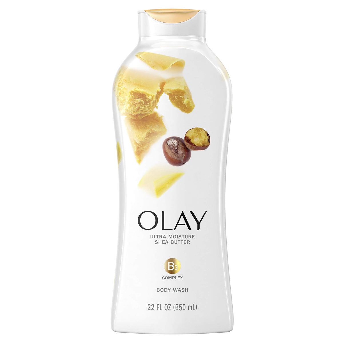 Olay, Ultra Moisture Shea Butter Body Wash Fluid Ounce, 22 Fl Oz